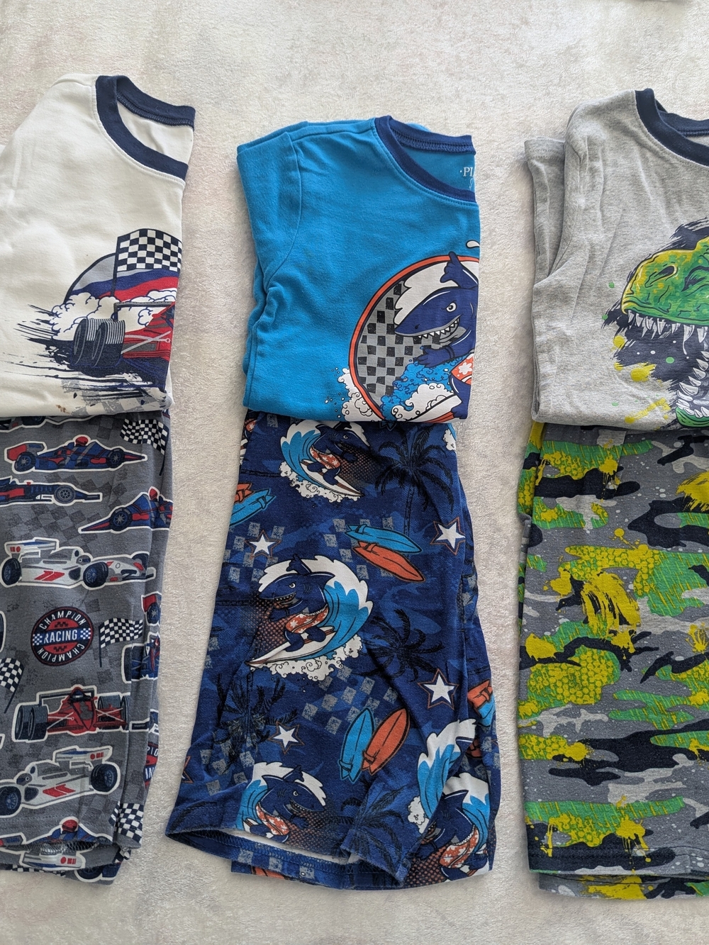 Boys Pajama Set Bundle